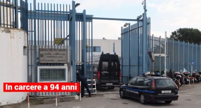 Firenze, in carcere a 94 anni: era stato condannato 15 anni fa per bancarotta