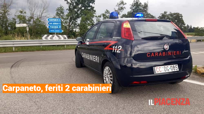 Carpaneto, feriti due carabinieri per difendere un cittadini Indiano