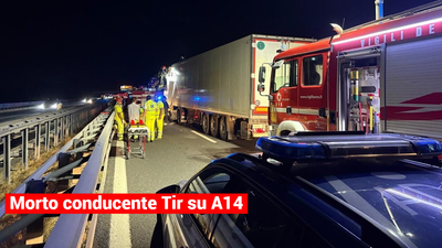 Tamponamento nella notte sull’Autosole, morto l’autista del Tir