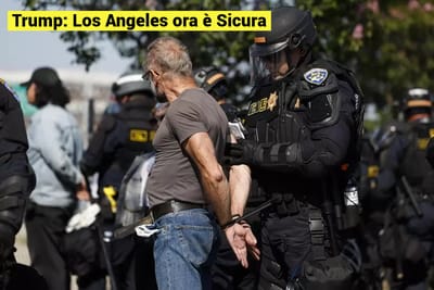 Trump ha dichiarato che Los Angeles è stata al sicuro nelle ultime due notti