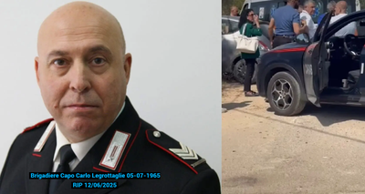 Brigadiere Capo Carlo Legrottaglie: Uomo arrestato un ferramenta con arsenale di armi