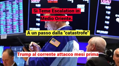 L'attacco di Israele all'Iran ha scatenato un'ondata di incertezza sui mercati globali