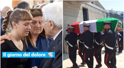 Oggi i funerali del Brigadiere Legrottaglie.