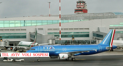 Ita blocca i collegamenti con Tel Aviv fino al 31 luglio