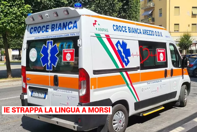 Arezzo, le strappa parte della lingua a morsi. Una violenta aggressione ha scosso la città di Arezzo