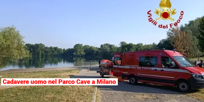 Cadavere di un uomo nel Parco delle Cave a Milano
