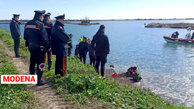 MODENA: Trovato cadavere di un giovane nel canale