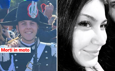 Carabiniere Matteo Ferrara e la sua fidanzata Melissa Rea morti in scooter
