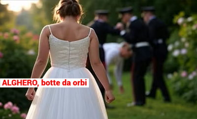 Botte alla suocera il giorno prima delle nozze: sposo arrestato ad Alghero, matrimonio annullato