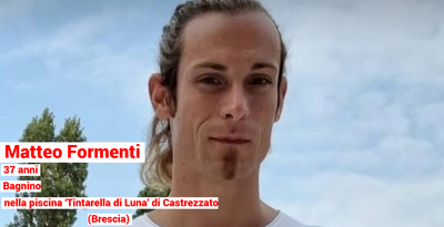 Matteo Formenti, chi era il bagnino trovato morto dopo l'annegamento di un bimbo di 4 anni in piscina