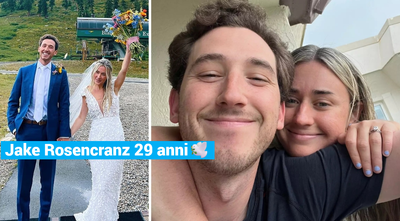 Durante la luna di miele in Florida con i piedi immersi nell’acqua,Jake è stato colpito da un fulmine