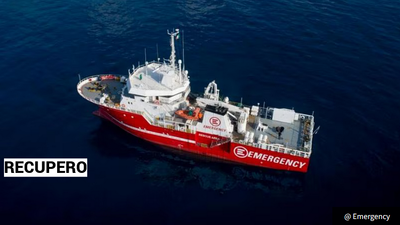 La nave di Emergency recupera due cadaveri al largo della Libi, forse naufragio