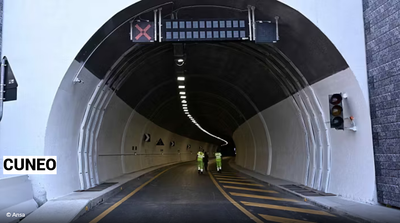 Cuneo, apre il nuovo Tunnel di Tenda: collega l'Italia alla Francia