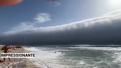 Roll Cloud: la “nuvola a rullo” che ha incantato il cielo portoghese
