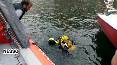 Giovane disperso nel lago di Como a Nesso: ricerche interrotte, il testimone ritratta