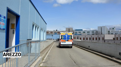 AREZZO, schiacciato da un muletto mentre lavora, grave un operaio di 24 anni