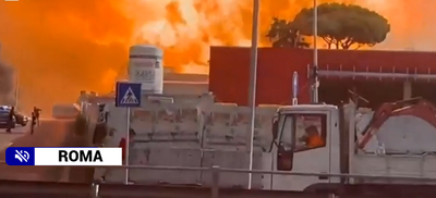 Esplosione in via dei Gordiani: prima l’incendio, poi il boato che ha scosso la Capitale