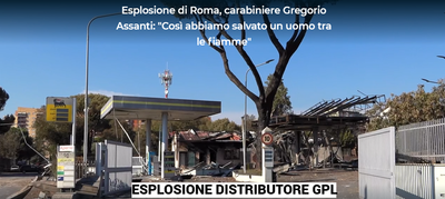 ROMA, esplosione al distributore Gpl di via dei Gordiani: 50 feriti, 2 gravi. Indagini in corso e aria sotto controllo