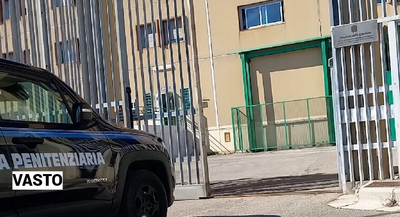 Vasto, detenuto con fragilità psichiche si toglie la vita in cella 37° suicidio in carcere nel 2025