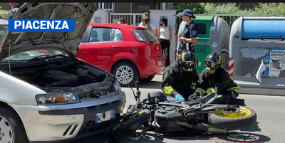 PIACENZA — Scontro frontale in via Veneto: feriti due 17enni, la ragazza in condizioni critiche