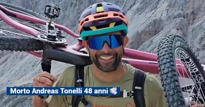 Tragedia in Val Gardena: morto il biker influencer Andreas Tonelli dopo una caduta di 200 metri