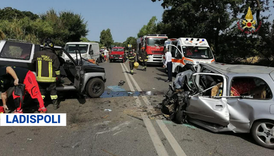 Ladispoli: 75enne estratta dalle lamiere in codice rosso