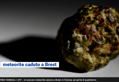 Governo Niger indaga sulla vendita del meteorite marziano NWA 16788