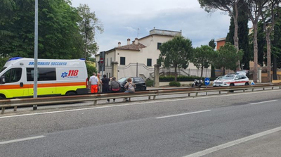 Scontro tra moto sulla superstrada di San Marino, un ferito grave trasportato in elisoccorso a Cesena
