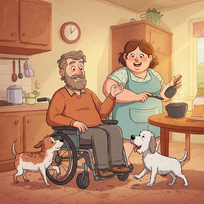 SBARUFFO, GIUGIÙ E LORO DUE 🦮🐩 - Cronache surreali da una casa piena di buffaggine e pelo ovunque