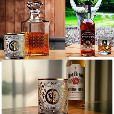 Sheremart Veteran Tribute GlassNo Body Tell YOu Any Truth This One