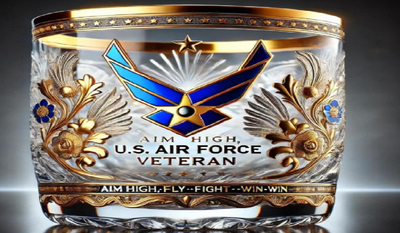 Sheremart Veteran Tribute Glass No Body Tell YOu Any Truth This One