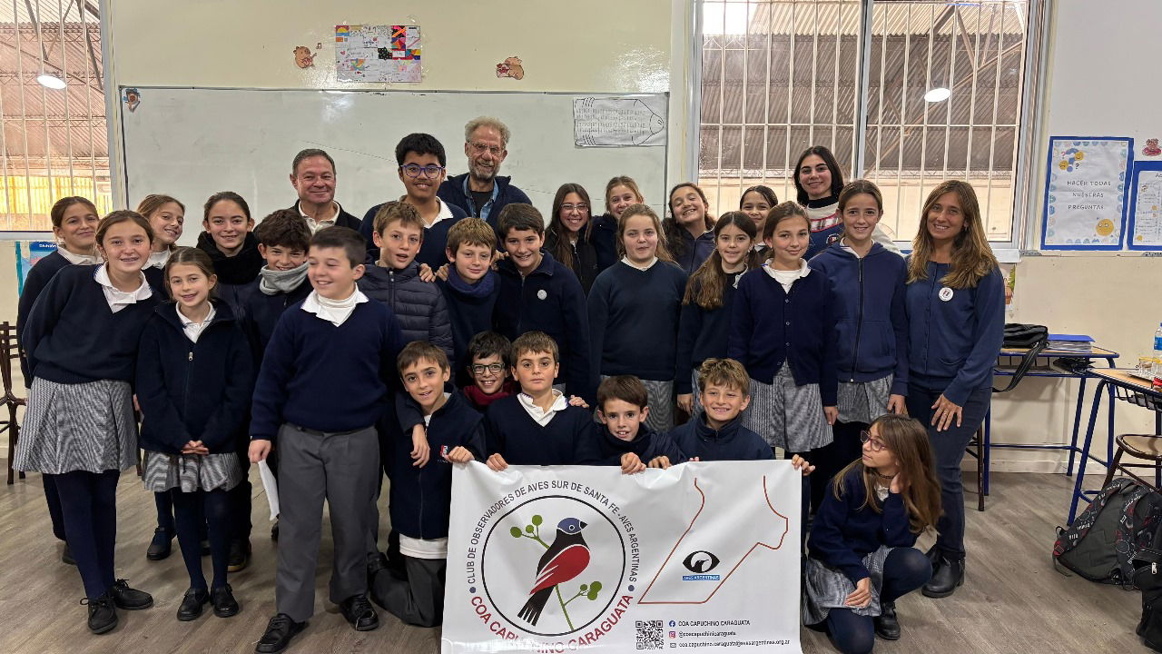 Charla a estudiantes de 6° grado en Venado Tuerto