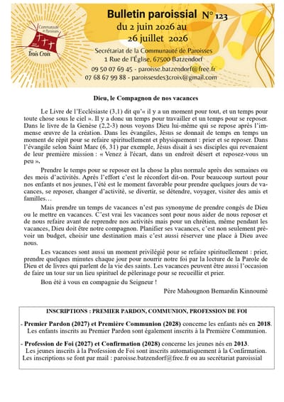 Bulletin de la Communauté n°123