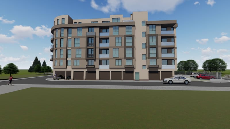 📍 Монтана | 🏗 Ново строителство | 🏢 Жилищна сграда | Апартаменти | Гаражи | Паркоместа | Модерна архитектура | Добра локация