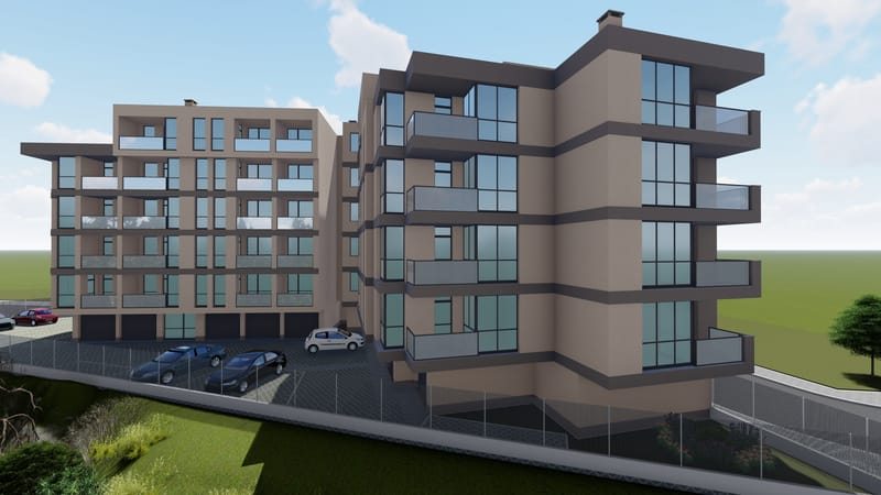 📍 Монтана | 🏗 Ново строителство | 🏢 Жилищна сграда | Апартаменти | Гаражи | Паркоместа | Модерна архитектура | Добра локация