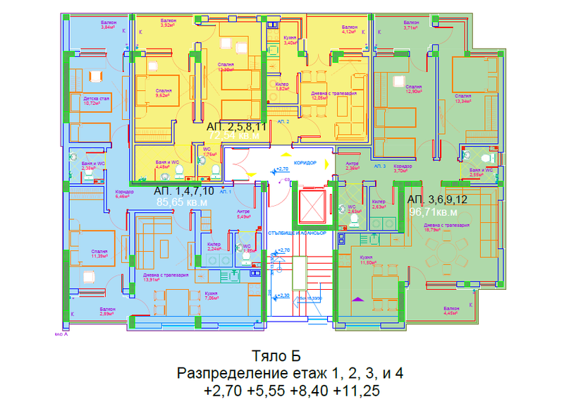 📍 Монтана | 🏗 Ново строителство | 🏢 Жилищна сграда | Апартаменти | Гаражи | Паркоместа | Модерна архитектура | Добра локация