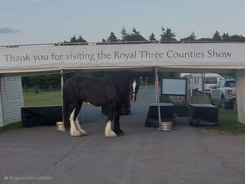 The Three Counties Show in Malvern in June 2025