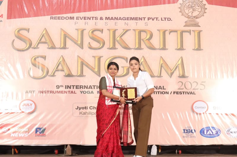 Sanskriti Sangam 9th International & 13th National Art, Instrumantal, Yoga, Music, Dance Compitation