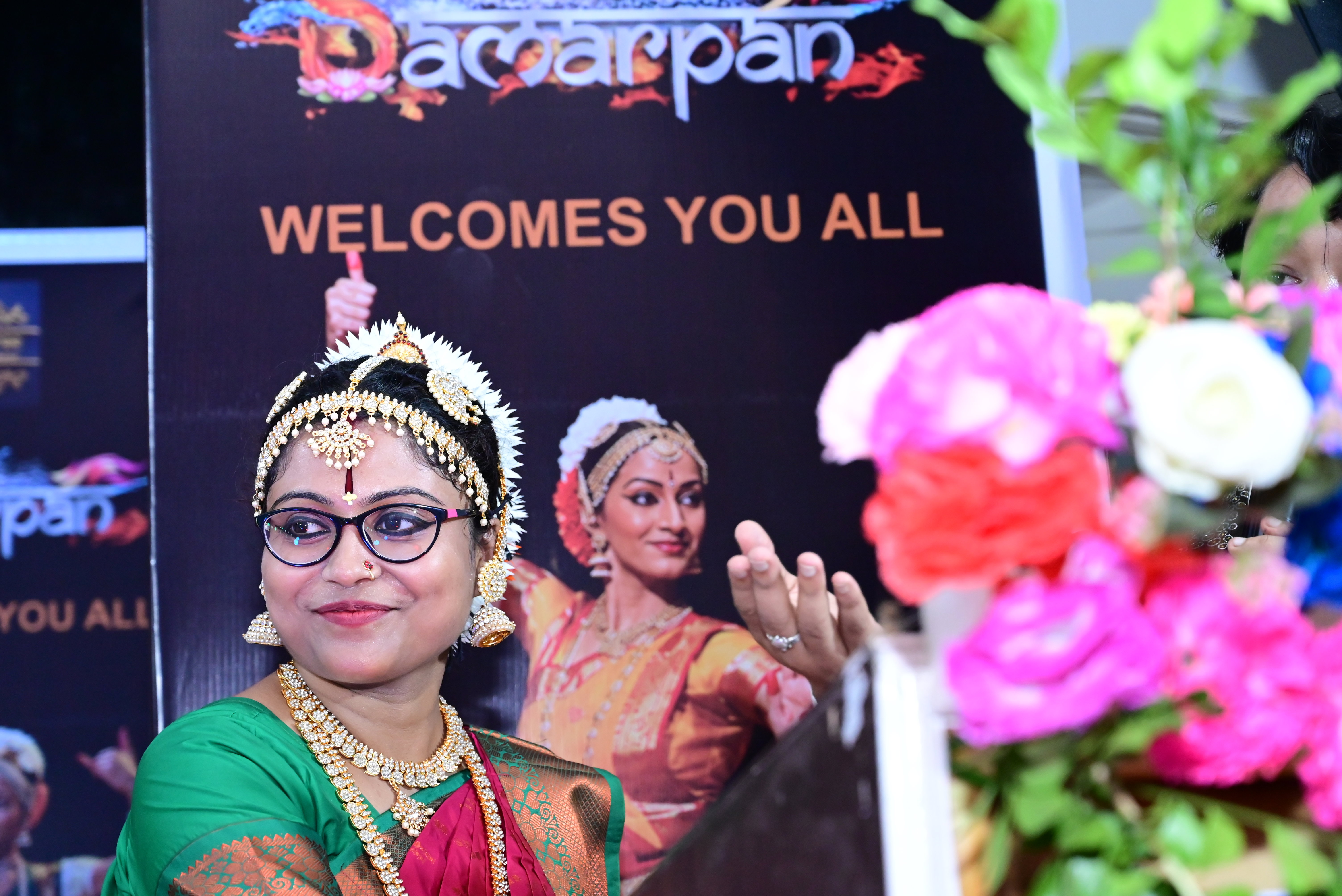 Founder of Nrityashree in event Samarpan