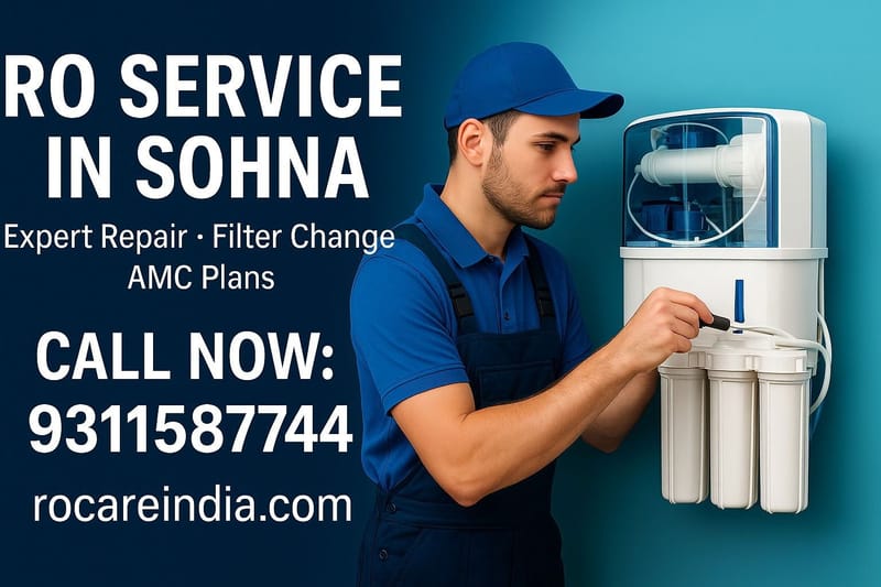 Best RO Service in Sohna – Repair, Maintenance & AMC | RO Care India