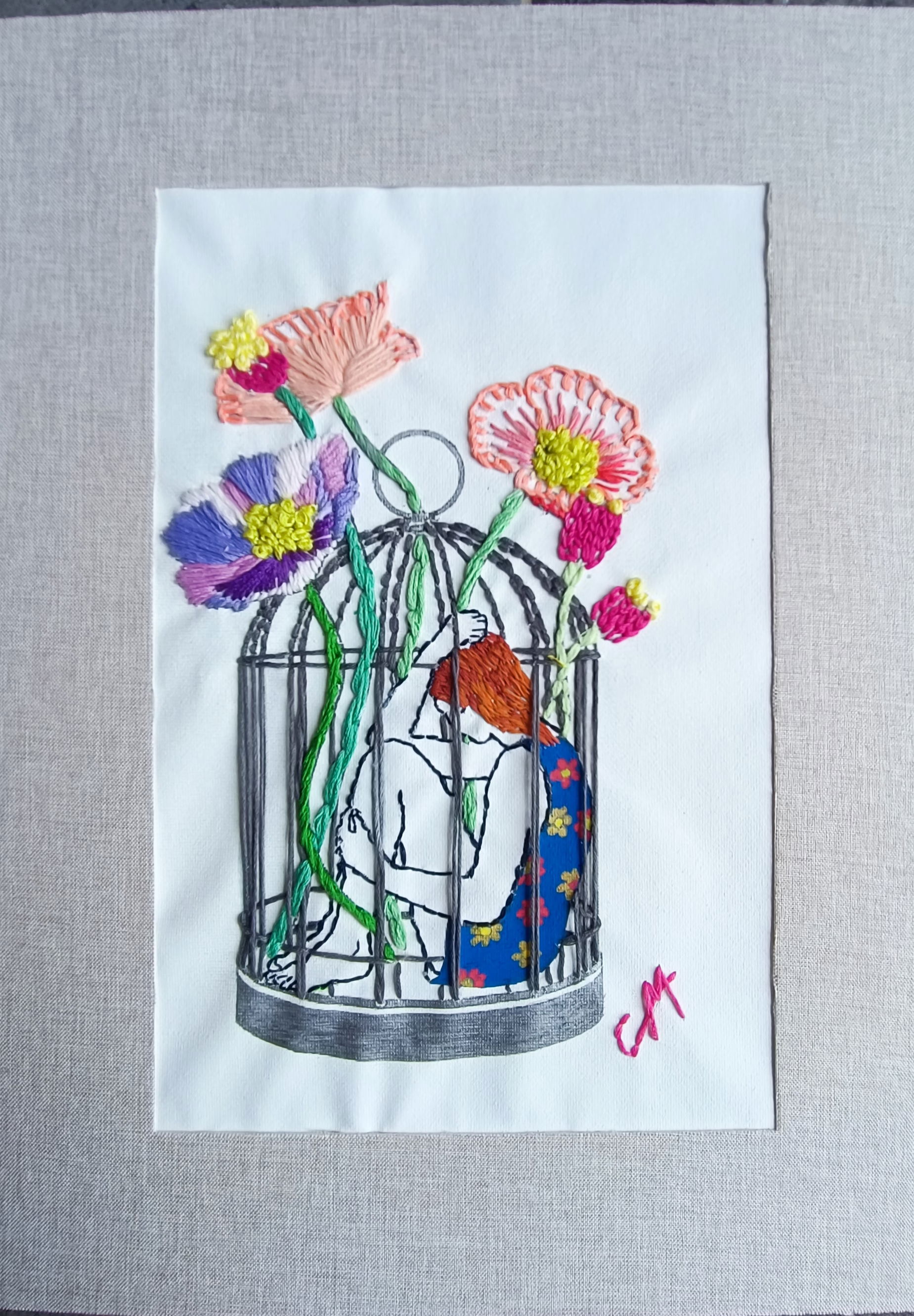 LA CAGE A OISEAUX