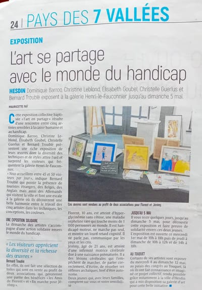 EXPOSITION COLLECTIVE HESDIN