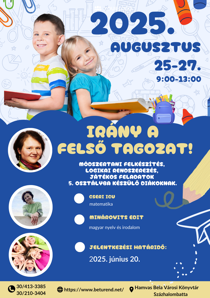 Irány a felső tagozat!