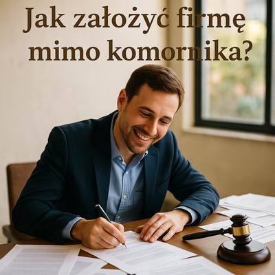 Jak założyć firmę mimo komornika? Praktyczny poradnik