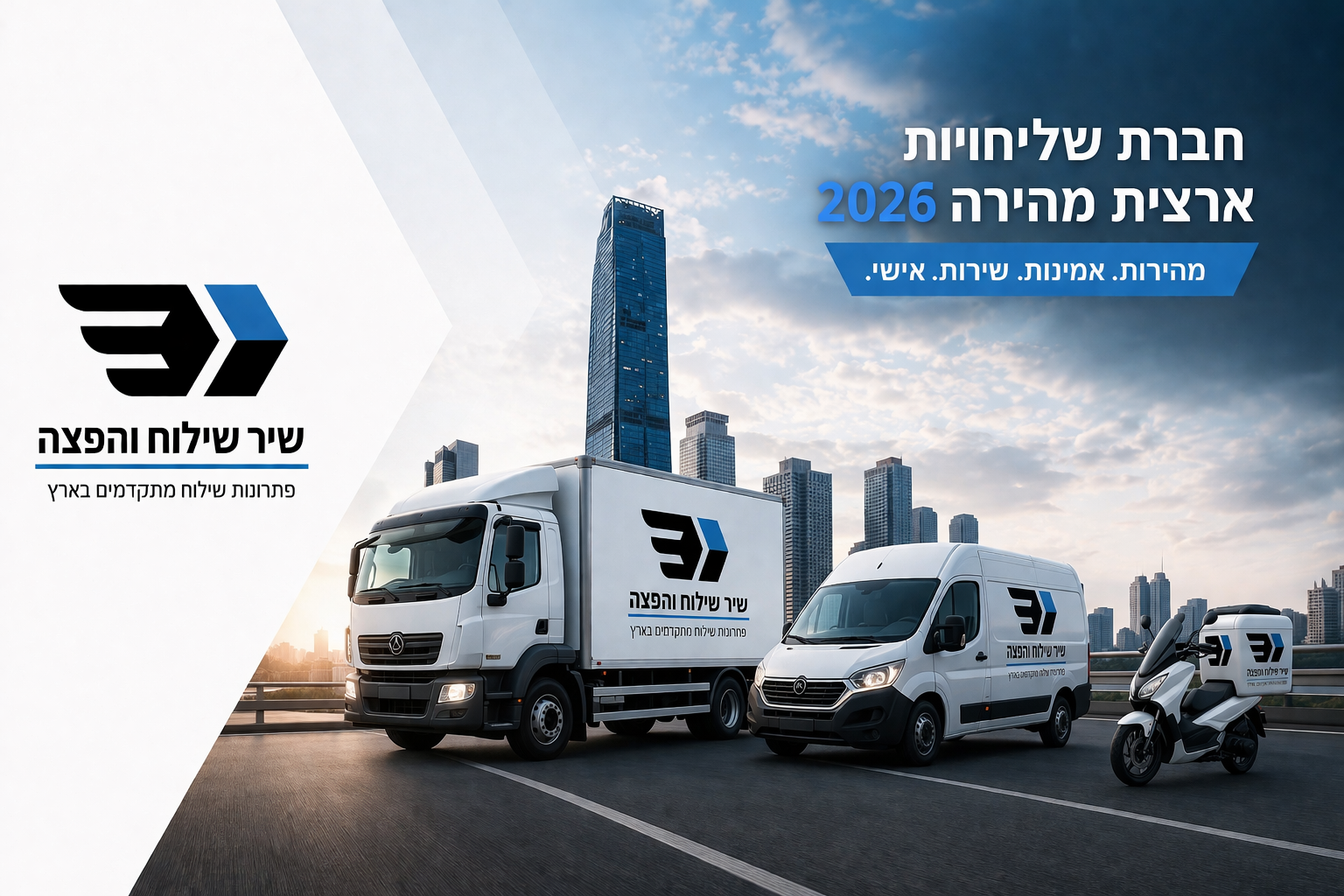 שיר שליחויות : חברת משלוחים מהירה בארץ