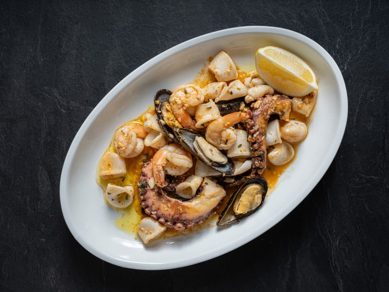 פפרדלה מיקס פירות ים