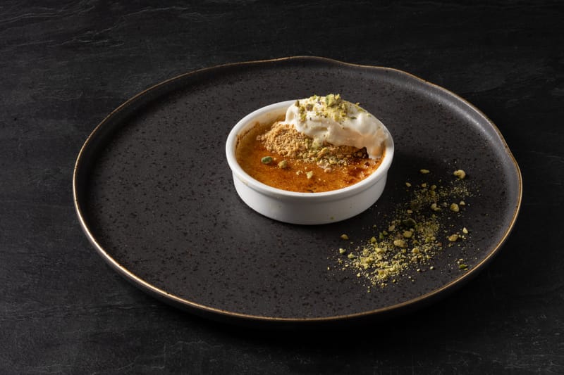 קרם ברולה פיסטוק