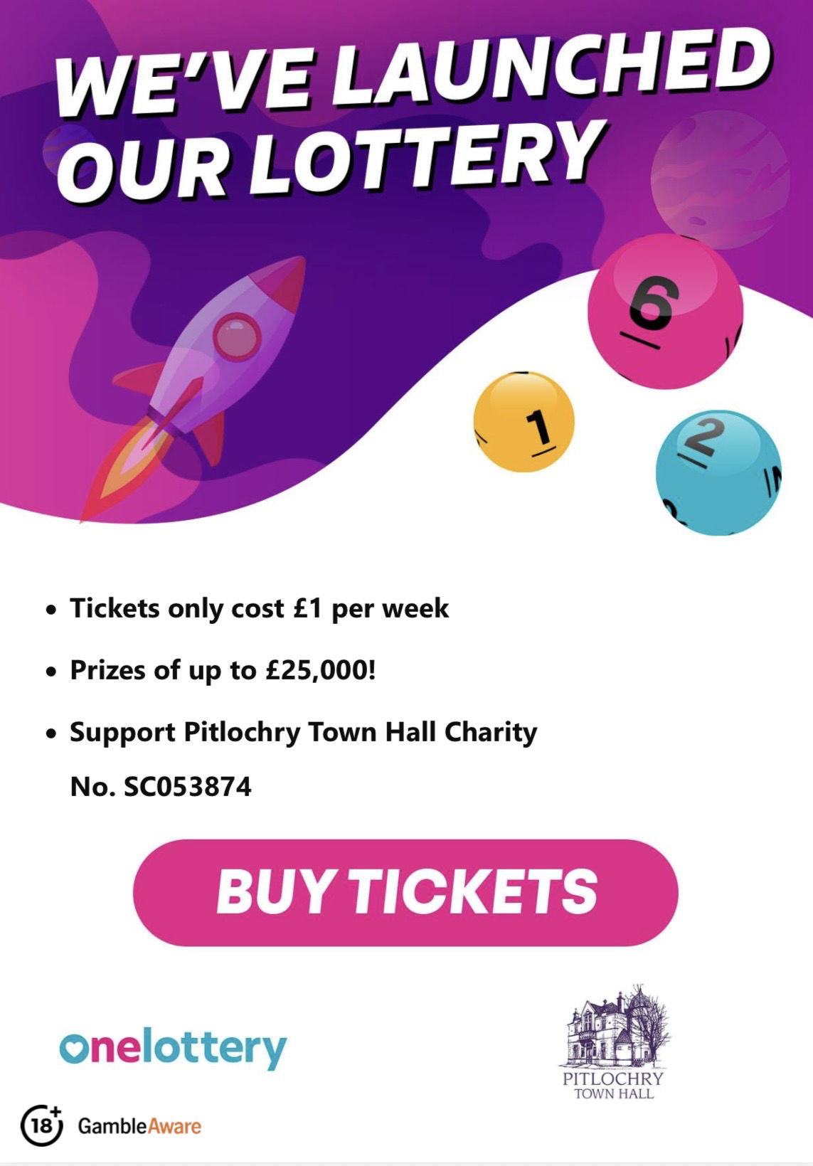 Launch Day of Fundraising Lottery