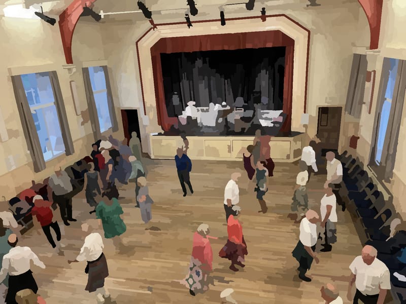 SCOTTISH COUNTRY DANCING WITH LIVE MUSICIANS 7-10.30PM