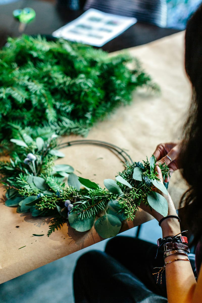 WREATH MAKING FESTIVE SESSION